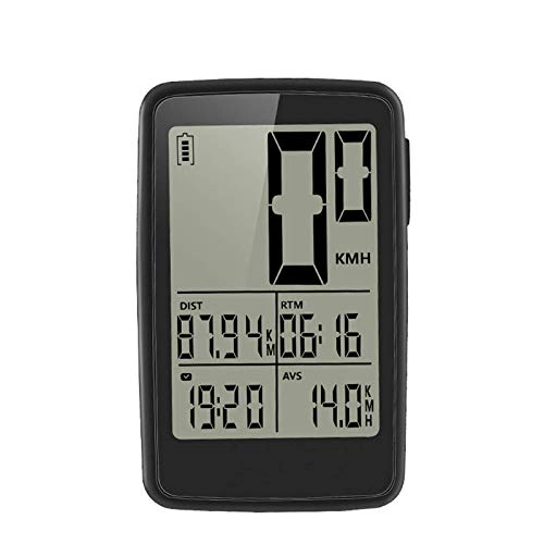 Fahrradcomputer : Fahrradcomputer Fahrradcomputer LED-Bildschirm Digital Tachometer Wasserdicht Radfahren Tachometer für