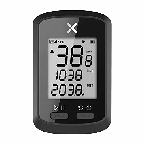 Fahrradcomputer : YZX Fahrrad-Kilometerzähler, multifunktionaler drahtloser GPS-Bluetooth-Fahrradcomputer-Tachometer, wasserdichter Kilometerzähler für das Radfahren im Freien