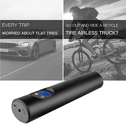 Fahrradpumpen : Katurn Auto Luftpumpe - 12V Elektrisch Digital Kompressor 150PSI mit Digital Screen LED für SUVs Motorrad und Fahrrad