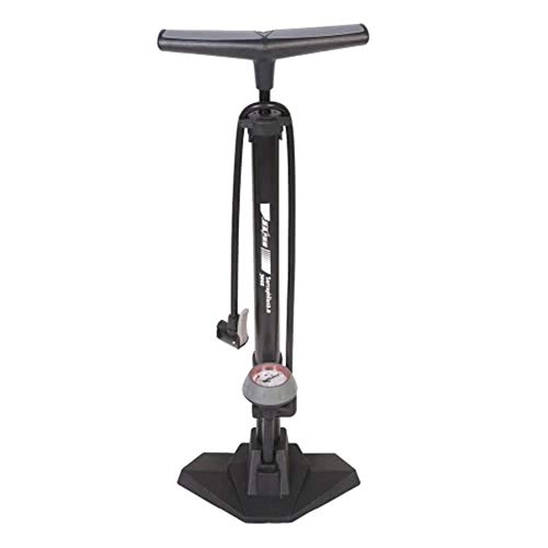 Fahrradpumpen : Liuxiaomiao Fahrradpumpe Fahrradbodenluftpumpe mit Manometer 170PSI Hochdruck Fahrrad-Reifen-Inflator Schwarz, Grau, Rot Schnell und Arbeitssparend (Color : Black, Size : One Size)