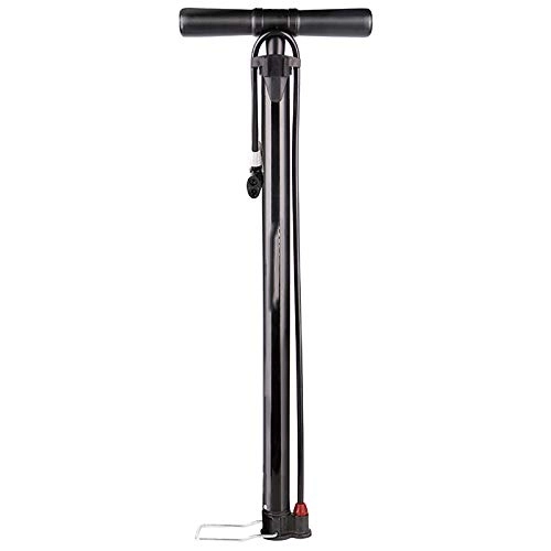 Fahrradpumpen : MICEROSHE Langlebige Fahrradpumpe Haushaltszweck-Pumpenmotorrad-Batterie-Basketball-Inflator-Fahrradpumpe Praktisch (Farbe : Black, Size : 64x3.5cm)