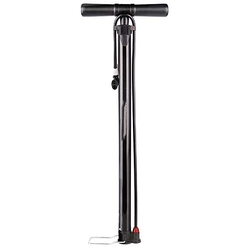 Fahrradpumpen : Nvshiyk Tragbare Fahrradreifenpumpe Haushaltszweck-Pumpenmotorrad-Batterie-Basketball-Inflator-Fahrradpumpe für Straße, Kugelpumpe (Farbe : Black, Size : 64x3.5cm)