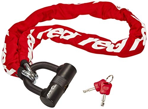 Fahrradpumpen : red CYCLING PRODUCTS High Secure Chain Plus Kettenschloss rot 2021 Fahrradschloss