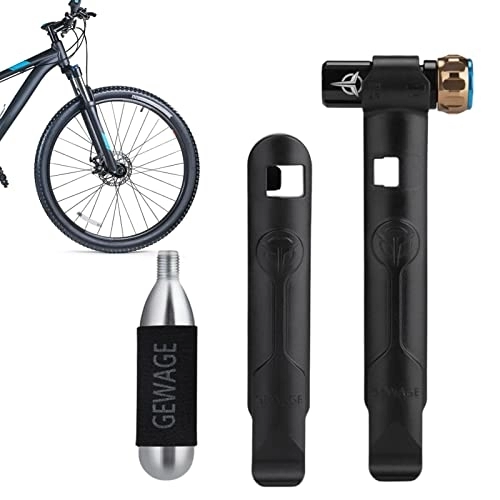 Fahrradpumpen : ulapithi Luftpumpe für Fahrrad | Radfahren Reifenpumpe | Pocket Air Fahrradpumpe für Fahrrad, US-französische Mund-Reifenpumpe für Rennrad, Mountainbike, Fahrradreifen-Reparaturset