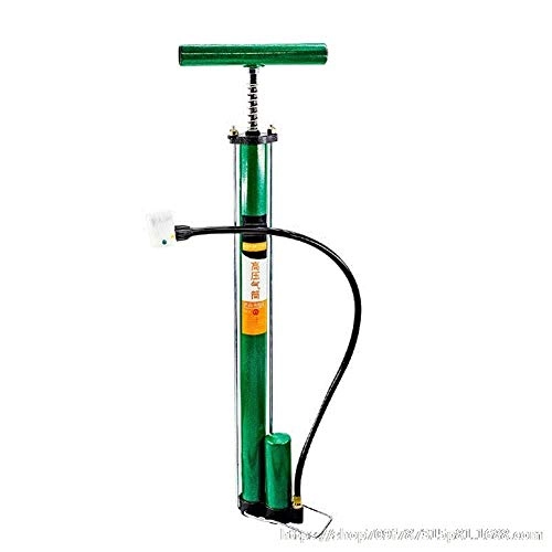 Fahrradpumpen : YOBAIH Haushalt aufblasbare Pumpe Fahrrad Elektrofahrzeug Hochdruckleitung Auto-Fahrrad-Altmodische Pump Motorrad Mini Fahrradpumpe (Color : Green)