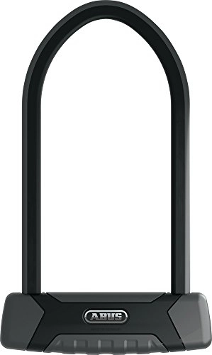 Fahrradschlösser : ABUS Bügelschloss Granit XPlus 540 + USH-Halterung - Fahrradschloss mit starkem Parabolbügel - 300 mm Bügelhöhe - ABUS-Sicherheitslevel 15 - Schwarz