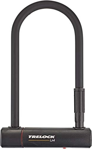 Fahrradschlösser : Trelock Unisex – Erwachsene Bügelschloss-2232025922 Bügelschloss, schwarz, 102-230mm