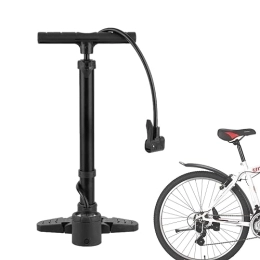 AAKG Accesorio Bomba de Piso para Bicicleta con manómetro | Inflador de Piso ergonómico para Bicicleta con válvulas Presta y Schrader | Accesorios de Bicicleta para Motocicletas, colchones de Aire, Bicicletas Aakg