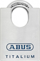 ABUS Cerraduras de bicicleta Abus 70263 Candado titalium, Plateado, M