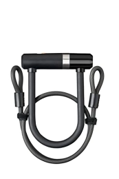 AXA Accesorio AXA Newton - Candado en U para bicicleta (150 x 14 mm), color negro