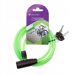WMC TOOLS Cerraduras de bicicleta Candado para bicicleta con cable de llave.