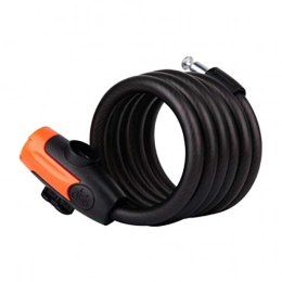 Desconocido Cerraduras de bicicleta JHJBH - Candado antirrobo para bicicleta (cable de bloqueo, porttil, para bicicleta de montaña, para coche, motocicleta, antirrobo, accesorios para equipo de montar en bicicleta, negro