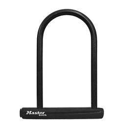 Master Lock Cerraduras de bicicleta Master Lock 8170D, Negro, 6-1 / 8" U-Lock