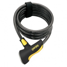 ONGUARD Cerraduras de bicicleta ONGUARD CANDADO Espiral Doberman Llave 185CMx15MM