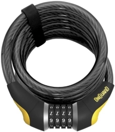 ONGUARD Cerraduras de bicicleta ONGUARD Sistema ANTIRROBO Espiral. DOBBERMAN 8031GLO 185