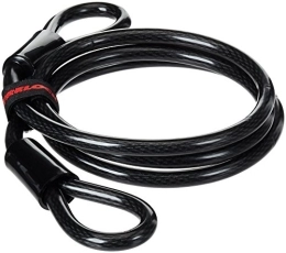 Trelock Cerraduras de bicicleta Trelock Cable 2 Lazos 180cm 12mm Negro