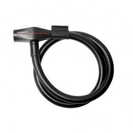 Trelock Cerraduras de bicicleta Trelock Unisex - Adulto Cable antirrobo 2231260902 Cable antirrobo Negro 85 cm