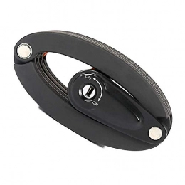 WYJBD Accesorio WYJBD Bicicleta Plegable Bloqueo de la Bici con el Hamburgo-Lock Aros antirrobo Fuerte Cadena de Seguridad de la Bicicleta Plegable de la Cerradura Soporte de Montaje Bloqueo de la Bici al Aire Libre