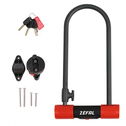 Zefal Cerraduras de bicicleta ZEFAL K-Traz Antirrobo Adulto Unisex, Color Negro