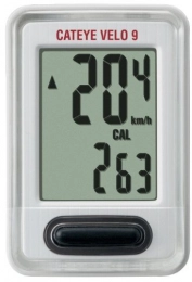 CatEye Accesorio CatEye VELO9 CC-VL820 Cycle Computer White by