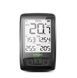 WAZA Ordenadores de ciclismo Ciclocomputador GPS Computadora Bicicleta Inalámbrica Ordenador de Ciclismo Pantalla LCD de 2, 5 Pulgadas por Impermeable Bicicleta de Carretera MTB Bicicleta IPX 5