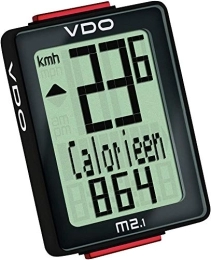 VDO Accesorio VDO M2.1WL Radio controlada Ciclocomputador velocímetro de bicicleta
