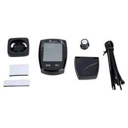 OSKOE Accessoires 1 Ensemble vélo sans Fil chronomètre vélo Compteur de Vitesse étanche Ordinateur de vélo GPS Compteur de Vitesse avec écran LCD rétro-éclairage Lumineux for Hommes Femmes Adolescents Motards Cyclisme