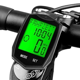 All-Purpose Ordinateurs de vélo All-Purpose Ordinateur de vélo sans Fil Étanche Ordinateur de vélo Vélo Compteur de Vitesse Odomètre Rétro-éclairage Affichage LCD Distance de Suivi AVS Vitesse Temps 6 Langues commutables