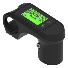 FYRMMD Accessoires FYRMMD Ordinateur de vélo GPS avec rétroéclairage LCD Compteur de Vitesse et odomètre de vélo pour VTT Black Waterpro (chronomètre)