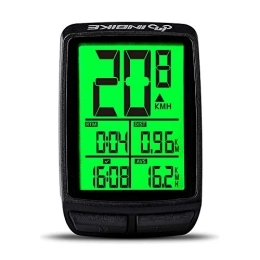 GYAM Accessoires GYAM Ordinateur de Cyclisme Compteur de Vitesse de vélo Compteur kilométrique sans Fil Route Montagne Lumineux VTT Compteur de Vitesse avec rétroéclairage LCD réveil Automatique