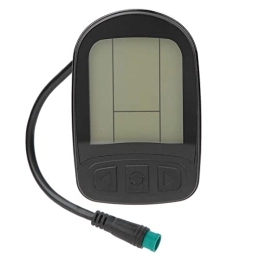 LIUTT Accessoires LIUTT Compteur d'affichage de vélo, Compteur d'affichage LCD électrique en Plastique KT-LCD5 avec connecteur étanche pour la Modification de vélo