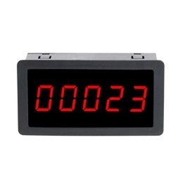 lxxiulirzeu Accessoires lxxiulirzeu DC 12-24V Red 5 Chiffres de 5 Chiffres 0.56"Compteur de Compteur de Panneau LED Up Plus totalisateur 0-99999