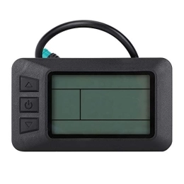 Shanrya Ordinateurs de vélo Shanrya Instrument LCD Pratique de Conversion de vélo, avec connecteur étanche, Compteur kilométrique de vélo, Interface USB KT-LCD7 Instrument LCD pour vélo électrique