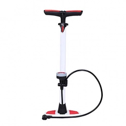 Fanuosuwr Pompes à vélo Fanuosuwr Pompe à Vélo Légère Verticale Pompe à vélo avec baromètre Pratique for Transporter l'équipement d'équitation Largement Utilisé (Couleur : Blanc, Size : 640mm)