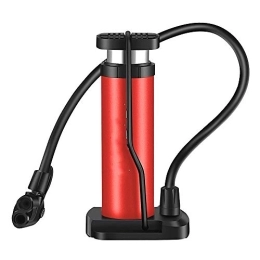 NXYJD Pompes à vélo NXYJD Portable Montagne vélo Pompe Mini Pompe à Main Cyclisme Pompe à Air Balle Jouet Pneu gonfleur Valve VTT vélo Pompe (Color : Red)