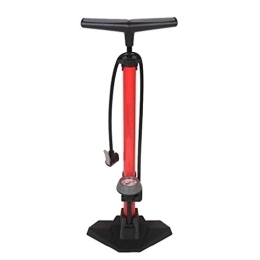 SuDeLLong Pompes à vélo Pompe à air pour la Route Pompe à air de Plancher de Bicyclette avec jauge de 170PI Gonfleur de Pneu à vélos Haute Pression à Haute Pression (Couleur : Red, Size : One Size)