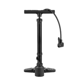 uuum Pompes à vélo Pompe à Pied pour vélo avec jauge - Pompe à Pied Pliable à pédales avec poignée Ergonomique, Accessoires de vélo pour Moto, Matelas pneumatiques, VTT, vélos de Route, Ballons de Basket Uuum