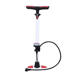 YLiansong-home Pompes à vélo Pompes à vélos portables Équitation Équipement vertical Pompe à vélo avec baromètre est léger et facile à transporter matériel équestre Pour les pneus à vélo ( Color : White , Size : 640mm )