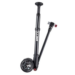 Yajuyi Fourche de Vélo Shock Pump400PSI Jauge Numérique Haute Pression pour Vélo VTT