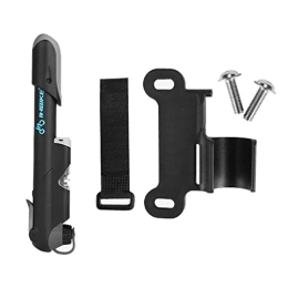 Yisawroy Mini pompe à vélo portable compacte pour route et montagne - Petite pompe à pneu manuelle durable avec support et schrader portable