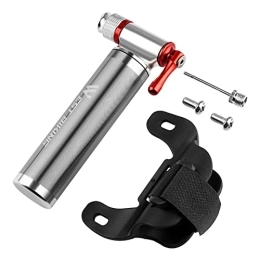 Youfuckl Aluminium CO2 Pompe Pneu Tube Mini Pompes CO2 Cartouche pour Schrader Adaptateur Vélo Pompe Gonfleur