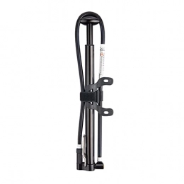 ZZHH Pompes à vélo ZZHH Portable Pompe de Pompe à vélo Tuyau Pression de la Pression Cyclisme Gonfleur de Pneu pour Schrader Presta Portable Portable Mini Vélo Pump Cyclisme Accessoire (Color : Black)