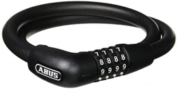 ABUS Verrous de vélo ABUS 6415C Antivol vélo à clé Unisex, Black, 85 cm