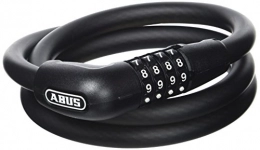 ABUS Verrous de vélo ABUS 6415C SCMU Antivol vélo à clé + Support Universel Unisex, Black, 120 cm