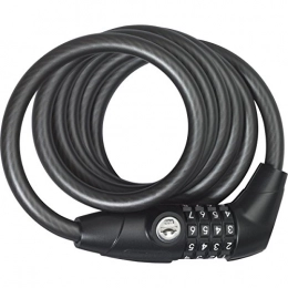 ABUS Verrous de vélo ABUS Antivol-Spirale Key Combo 1650" 1m85 Unisex, Noir, 185 cm