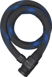 ABUS Verrous de vélo ABUS Ivera Steel-o-Flex 7210 Chaine Antivol + support de fixation Bleu / Noir 85 cm