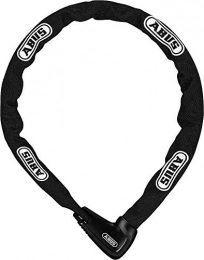 ABUS Verrous de vélo Abus Steel-o-Chain 9808 / 110 Chaine Antivol pour vélo Noir 110 cm