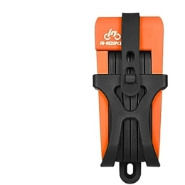 DXSE Accessoires Anti-cisaillement de 12 tonnes coupeur hydraulique cyclisme vtt vélo serrure Anti-vol moto serrure électrique vélo partie chaîne serrure (Color : Updated Orange)