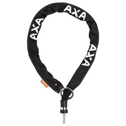 AXA Verrous de vélo AXA 2231022715-Antivol à chaîne Antivol à Unisexe-Adulte, Noir, 140 cm