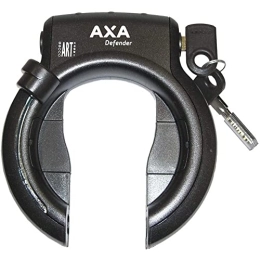AXA Verrous de vélo AXA 5011523 Defender Antivol de Cadre, Mixte Adulte, Noir, 12x10x10 cm
